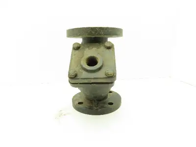 Mueller 2-1/2" Flanged Cast Iron Y Strainer #125 Model 758