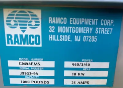 RAMCO EQUIPMENT CM48EMS Immersion Parts Washer | Benchmark Machine Tools (5)