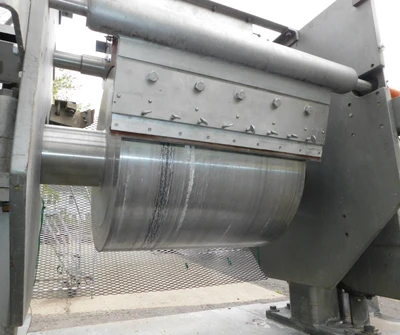 USED BUFFALO TECHNOLOGIES DRUM FLAKER BUFLOVAK 24 X 24