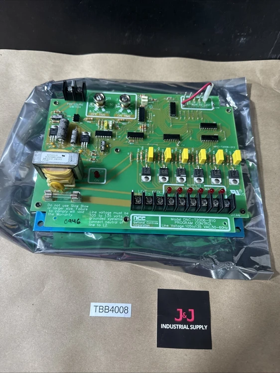 New | in-Stock National Controls Corporation DNC-T2006-B10 Motors (misc) | J&J Industrial Supply #501176
