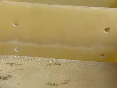 Polypropylene Custom Chemical Tank / Treatment Station on Legs with Drain and Catch Tank