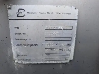 USED DORIT VV-6-1400