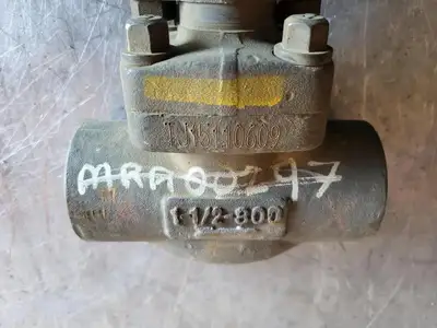 1 1/2" Class 800 Globe Valve API 602