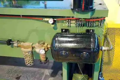 80 Ton x 2″ ASC 4-Post Flying Cut Off Press