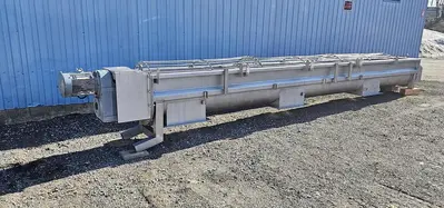 Used Screw Conveyor, 20’’ Diameter x 264’’ Long
