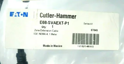 NEW CUTLER HAMMER E68-SVAEXT-P1 EXTENSION CABLE SER.A1 E68SVAEXTP1