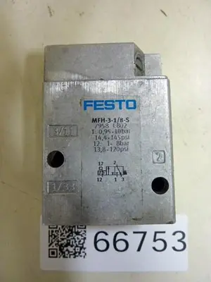 USED FESTO MFH-3-1/8-S