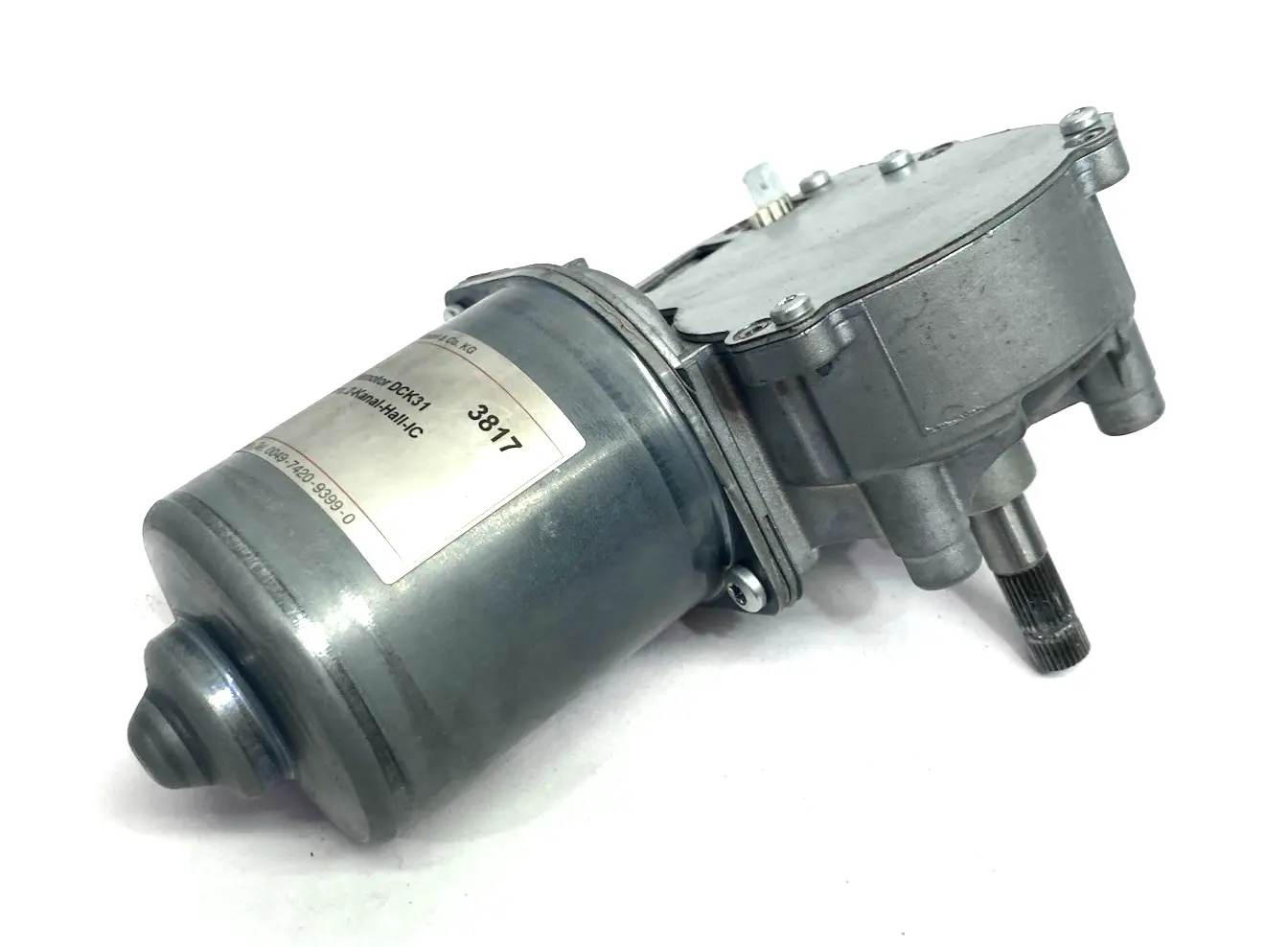 Used tt GmbH & Co Motor with Worm Gearbox 24V 64rpm, Nidec 405.006 Gearmotors Michigan US | Maverick Industrial Sales #1389849