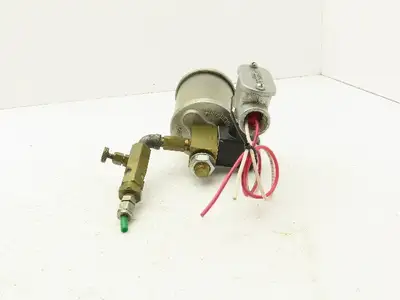Lube Devices 727-1 Machine Oiler Lubricator 120V Solenoid 40PSI 12oz Reservoir
