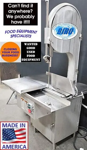 Used BIRO 3334 Meat Processing Equipment British Columbia CA | Surrey Food Equipment #432662