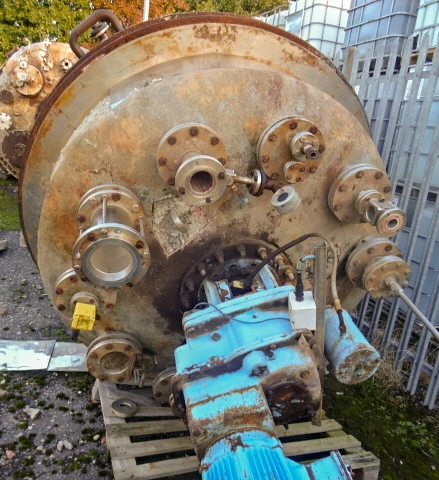 4,000L S/S limpet coiled Reactor