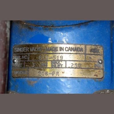 Singer 206-PR Valve