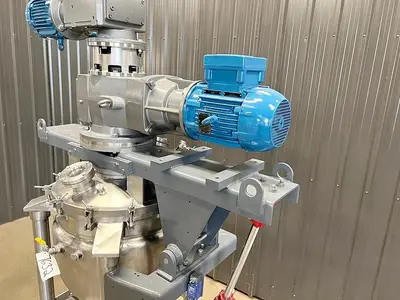 🔴 Heading to Auction May 27 - Used 26 Gallon Tank (Reactor), 316 Stainless Steel, Double Motion Scrape Agitation