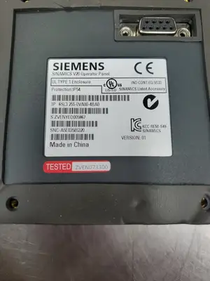 USED Siemens 6SL3 255-0VA00-4BA0 SINAMICS V20 Operator Panel