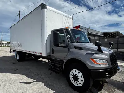 Used 2023 INTERNATIONAL MV607 Box trucks Florida US | Truck and Van Outlet #1509128