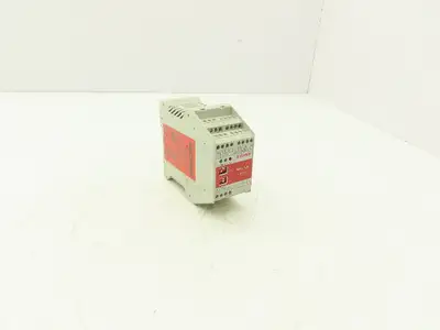 Euchner CES-A-AEA-02B Safety Relay Muting Module Unit 24VDC Din Rail Mount