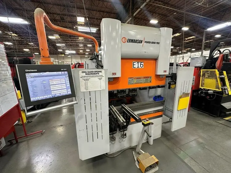 Used ERMAKSAN PB-PRO 1270-40F Press Brakes California US | MANUFACTURING SOLUTIONS #1183673