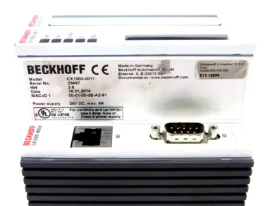 USED BECKHOFF CX1000-0011 CPU MODULE CX10000011
