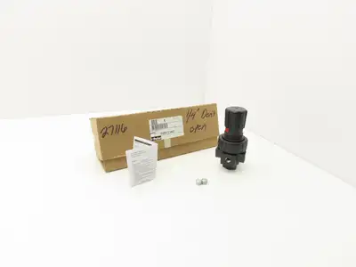 Parker 06R113AC Pneumatic Air Pressure Regulator 1/4" NPT