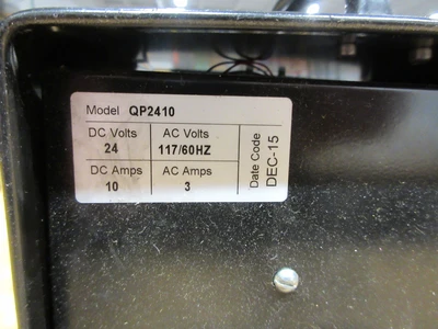 Used QUICK CHARGE CORP QP2410 Miscellaneous Equipment (Electrical & Power) Minnesota US | Machinesused.com #1427275