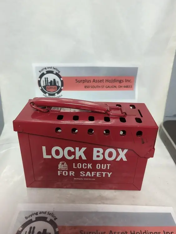 Used BRADY LOCK-BOX Safety Products (Other) Ohio US | Surplus Asset Holdings #1403098