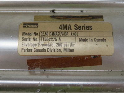 Used PARKER _UNKNOWN_ Pneumatic Cylinders Texas US | OCO Industrial #1704237
