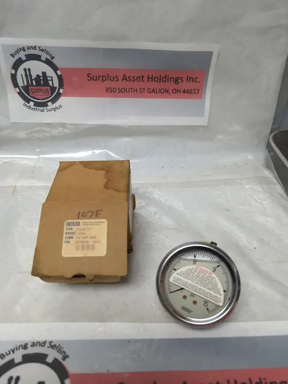 New | in-Stock WIKA 9736422 Universal Pressure Meters Ohio US | Surplus Asset Holdings #1247062