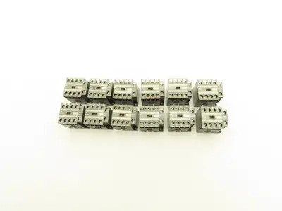 Fuji Electric 1JC0A0 SJ12AG SJ-0G Contactor 3PH 110-240VAC 3HP Lot of 12