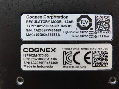 Cognex 821-10035-2R In-Sight Vision Camera Iris C-Mount Manual Lens