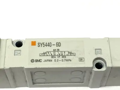 USED SMC DOUBLE SOLENOID VALVE