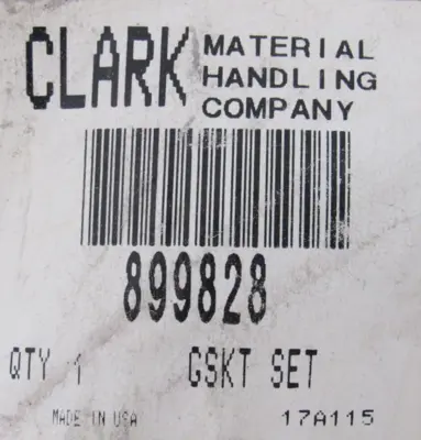 NEW CLARK 899828 GASKET SET