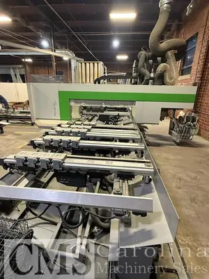 Used 2021 BIESSE ROVER B EDGE 1967 MACHINNG CENTER WITH EDGEBANDING Edge Banders PY | CAROLINA MACHINERY SALES #1326906