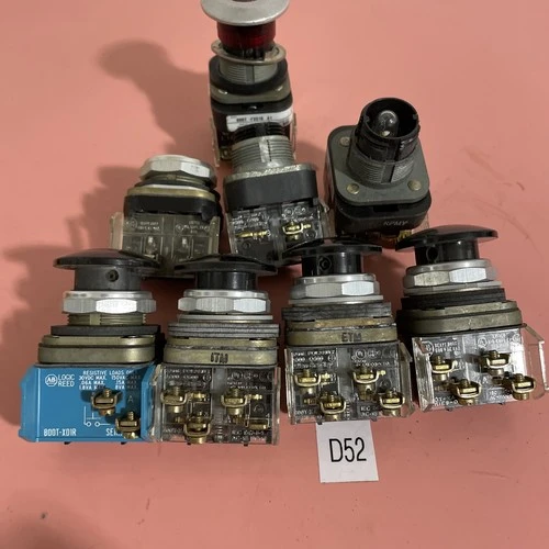 *USED* Assortment Of Allen Bradley Switches See Photos For Part Numbers