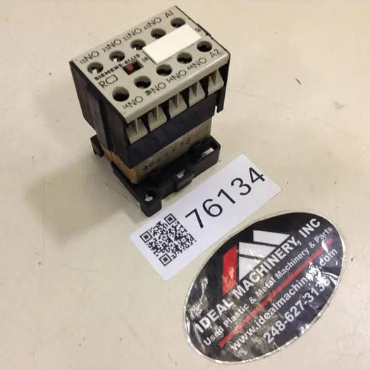 Used SIEMENS RCJ40R PLC Contactors Michigan US | Ideal Machinery #776140