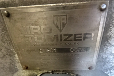 Niro SS Rotary Valve 200 mm dia
