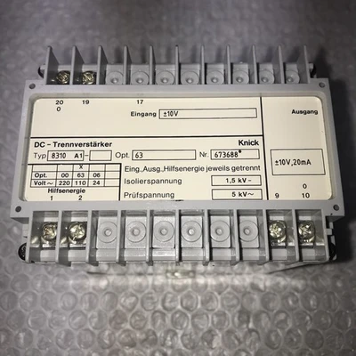 USED KNICK 8310 A1- OPT 63
