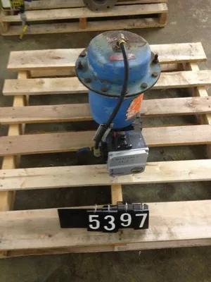 Neles Jamesbury  4"-150 V-Ball Control Valve