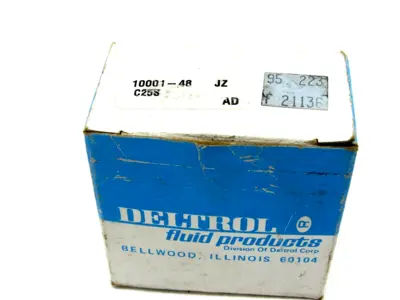 NEW DELTROL 10001-48 FLOW CONTROL VALVE 1000148