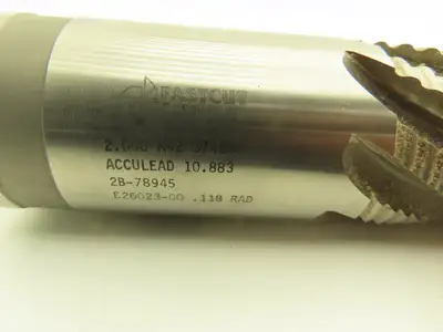 Fastcut USA 2B-78945 Rough End Mill 2" Shank M42 .118 Rad Acculead 10.883