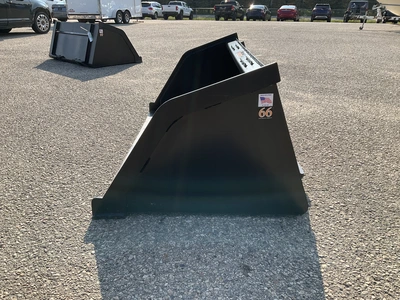 Used TOMAHAWK 66" SNOW/ MULCH BUCKET Skid Steer Buckets Michigan US | Miedema Asset Management Group #1342287