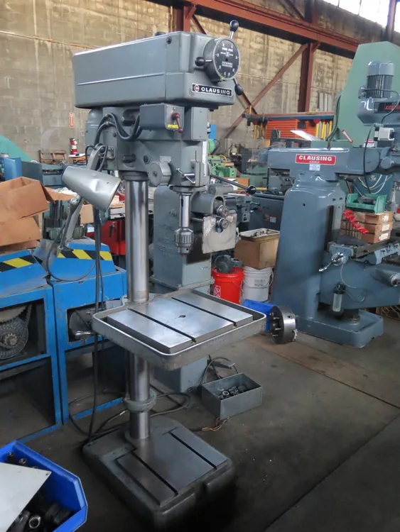 Used CLAUSING # 2276 Heavy Duty & Sensitive Single Spindle Drills New Jersey US | MULLIN MACHINERY #447738