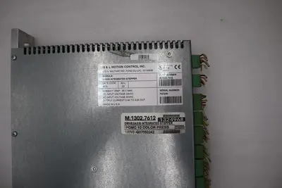 G & L MOTION CONTROL M.1302.7612 5-Axis Integrated Stepper 32Vac STOCK 5142A