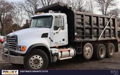 Used 2007 MACK GRANITE CV713 Dump trucks Pennsylvania US | Proxy Equipment #1381654