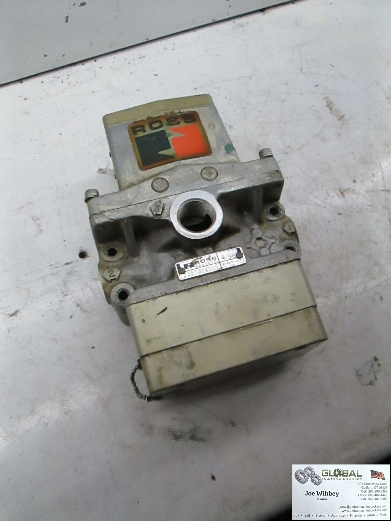 ROSS J3573D401.5 Solenoid Valve 2-8.5 Bar