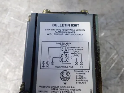 USED ALLENBRADLEY 836TT251JX81X15