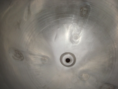 450L S/S Open Top Hemispherical Pan