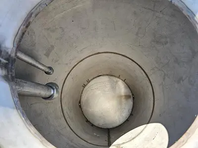 Unused 850 Gallon Tank, Stainless Steel