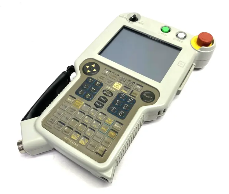 Used YASKAWA MOTOMAN HAND-HELD ROBOT TEACH-PENDANT Automation Control (HMI) Michigan US | Maverick Industrial Sales #1090221