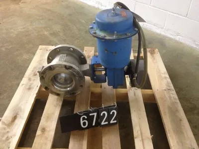 Neles Jamesbury 6"-150 V-Ball Control Valve