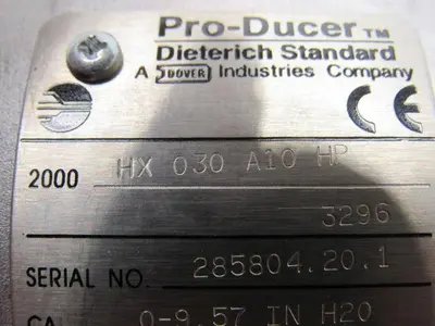 New | in-Stock DIETERICH STANDARD _UNKNOWN_ Miscellaneous MRO | Arrow Industrial #647280